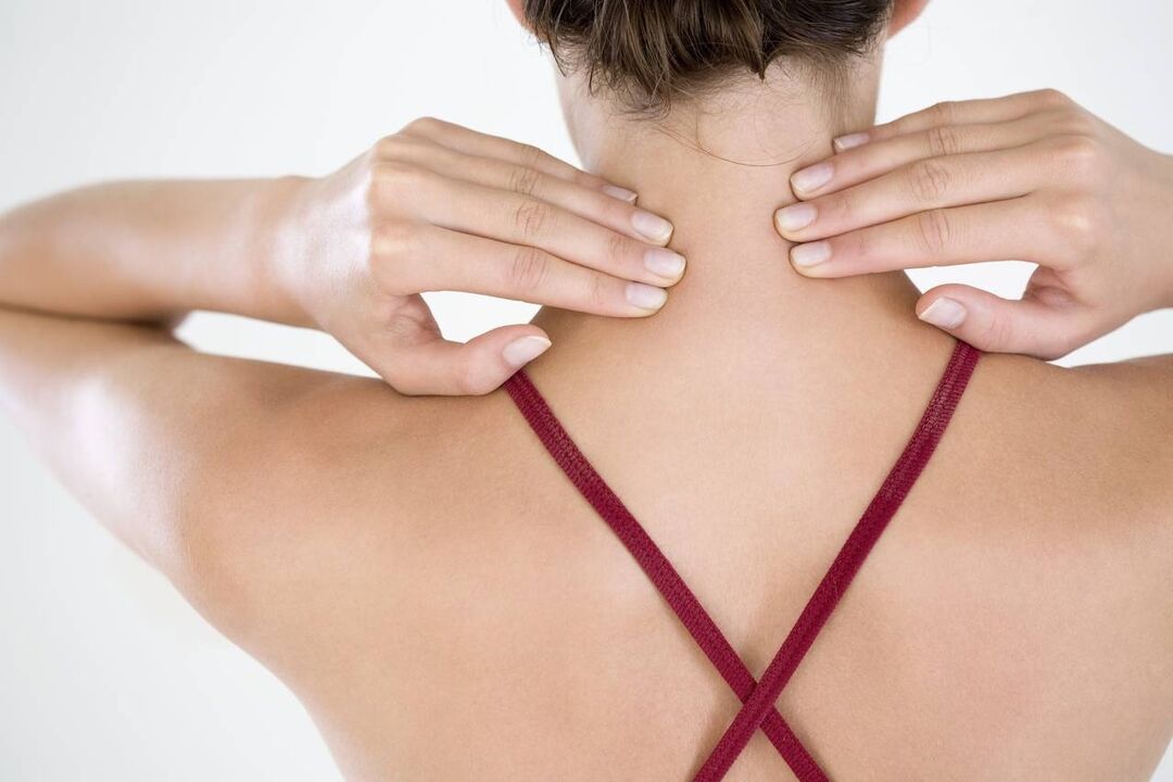 automasaxe do pescozo para a osteocondrose