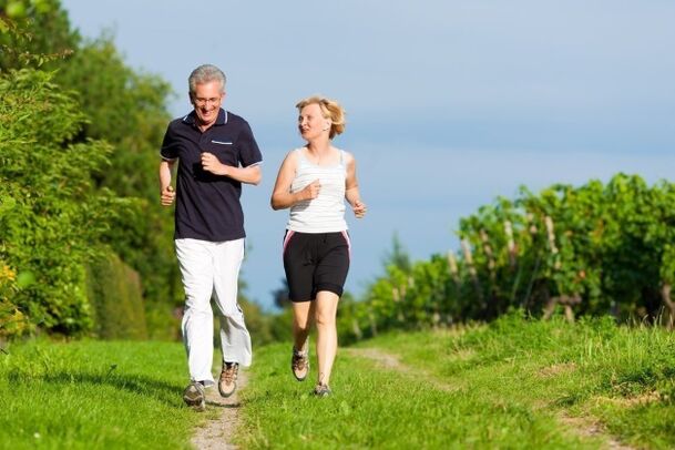 correr para a prevención da osteocondrose