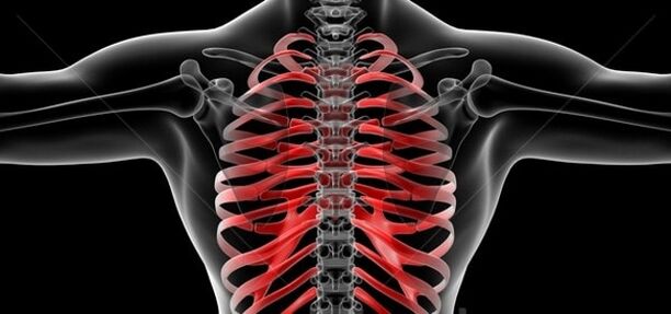 lesión da columna na osteocondrose