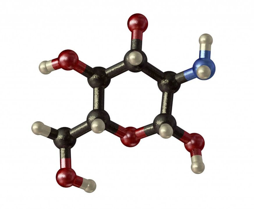 glucosamina - un elemento da composición HondroFrost